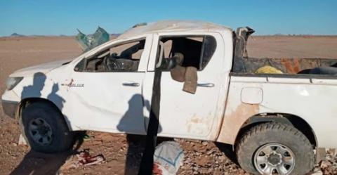 أكليب اندور: اصابات بليغة في حادث