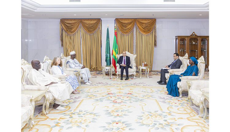 رئيس الجمهورية يستقبل الأمين التنفيذي لاتفاقية الأمم المتحدة لمكافحة التصحر