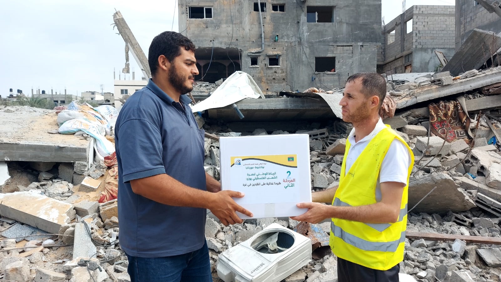 الرباط الوطني ينفذ المرحلة الثانية من التدخل الإغاثي في غزة