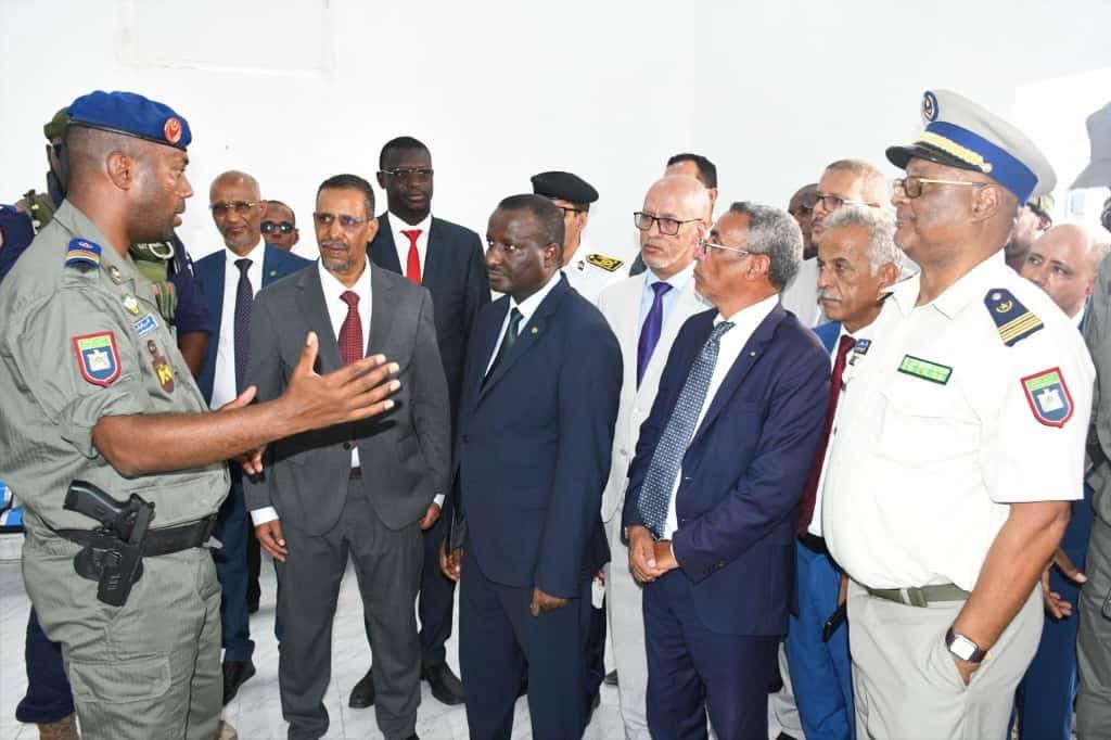 وزير العدل يتفقد سجنين في نواكشوط