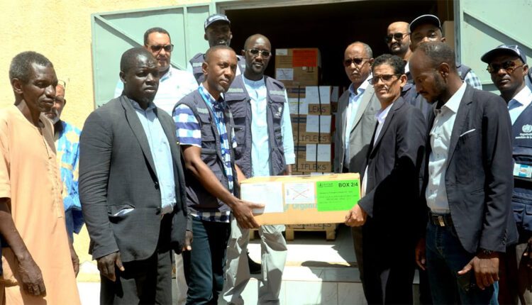 النعمة :أربعة أطنان من الأدوية هدية من منظمة الصحة العالمية