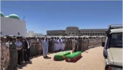 نواكشوط: إقامة صلاة الجنازة على ضحايا تحطم الطائرة العسكرية