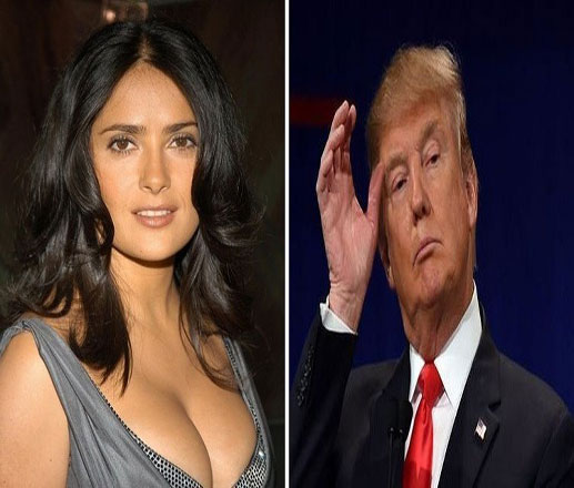 سلمى حايك: رفضت مواعدة ترامب