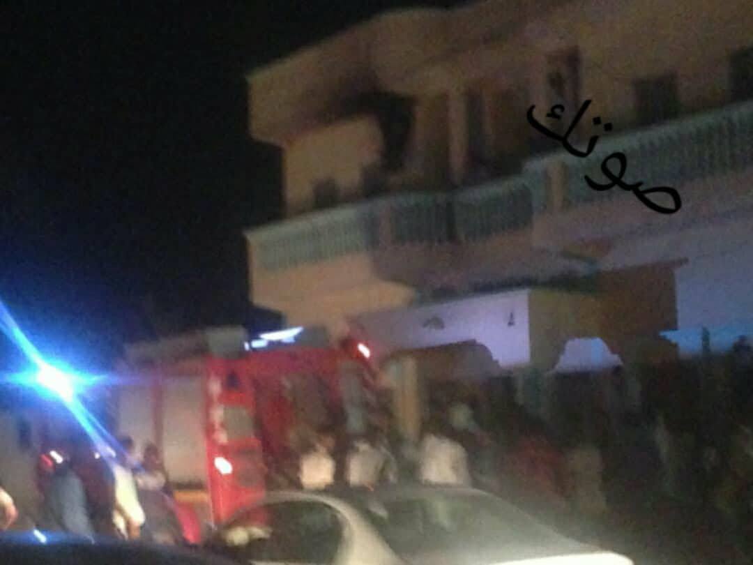 عين الطلح : حريق في منزل نتيجة تماس كهربائي