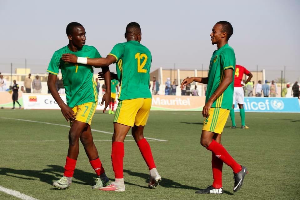 فوز منتخب موريتانياللشباب على نظيره الغيني في تصفيات كأس إفريقيا للشباب
