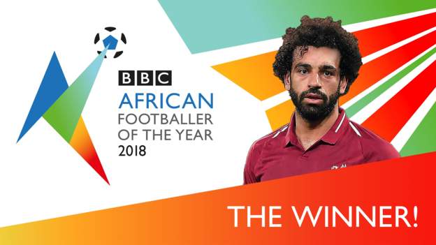 صلاح يفوز بجائزة BBC لأفضل لاعب إفريقي