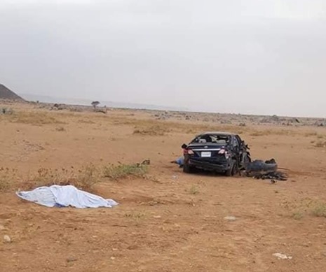يغرف : قتلى وجرحى في حادث سير مروع