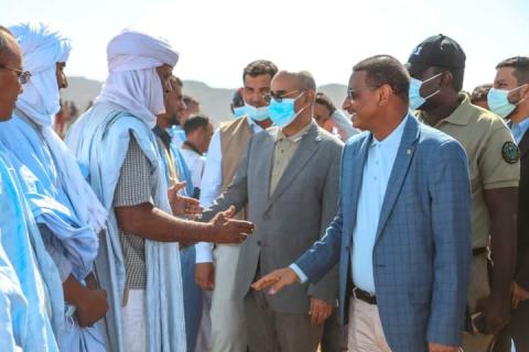 معادن موريتانيا: وزيرالبترول والمعادن والطاقة يؤدي زيارة تفقد وإطلاع لمركز المعالجة بازويرات