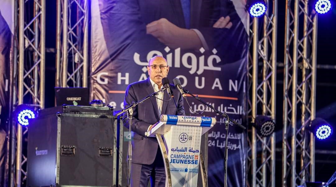 الحملة الشبابية للمرشح غزواني تقيم مهرجانا جماهريا وسط نواكشوط