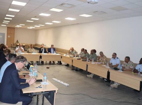مباحثات موريتانية أوروبية حول سبل تعزيز التعاون العسكري