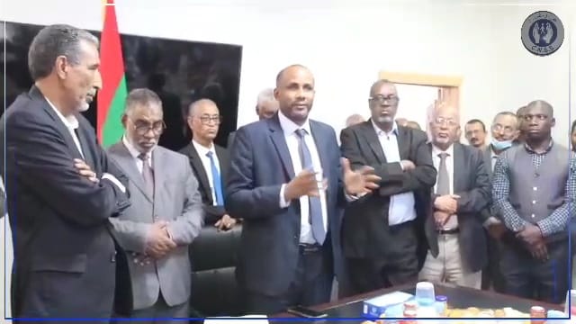 مناديب عمال الصندوق ينظمون حفل توديع لزملائهم المتقاعدين.